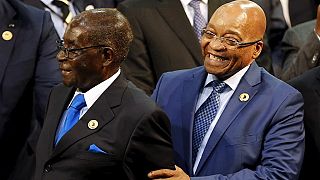 S. Africa's Zuma backs Mugabe's stance on 'highly developed' Zimbabwe