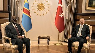 Erdogan, Tshisekedi discuss Turkey-Africa relations 