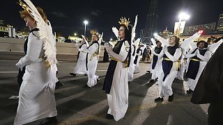 New Orleans holds first carnival season parade days after deadly Bourbon Street attack