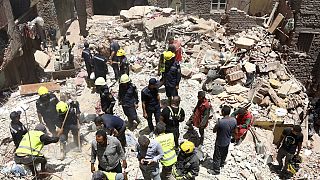 At least 8 killed in building collapse in Cairo