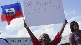 Haitians react to comments by President Emmanuel Macron caught on camera