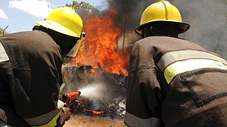 Fire engulfs major market in Ghana's capital