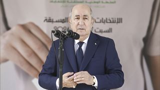 Abdelmajid Tebboune sworn in for a second term as Algeria's president, after court confirmed victory