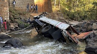 Ethiopia: truck crashes into river, killing dozens 