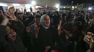 Gaza celebrates as Israel and Hamas reportedly reach ceasefire deal