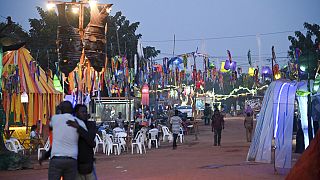 Theater festival offers solace in Burkina Faso