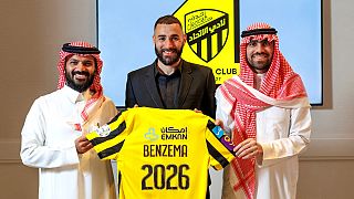 Franco-Algerian striker Karim Benzema completes move to Al-Ittihad