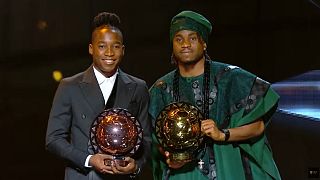 Nigeria's Ademola Lookman and Zambia's Barbra Banda take top CAF awards