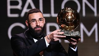 Real's Karim Benzema wins 2022 Ballon d'Or  