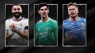 Benzema, Courtois and De Bruyne make UEFA's shortlist