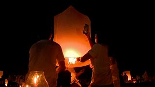 Indonesians celebrate Vesak at world's largest Buddhist temple