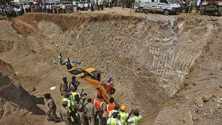 9 men killed in Zambia quarry gravel collapse