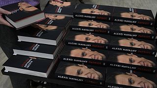 Navalny's memoir featured in London ahead of official release